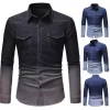 men denim shirts