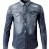 men denim shirts