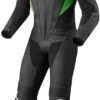 Men’s Genuine Leather One Piece Suit with Armor Protection