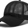 Full Mesh Baseball Cap Quick Dry Sun Protection Sports Hats