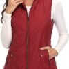 Women’s Lightweight Quilted Vest with Zip Pockets