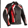 Red Leather Jacket Motorcycle Protection Clothing Motorcycle & Auto Racing Riding Clothing Waterproof