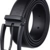 Men’s Dress Belt Black Leather Belts