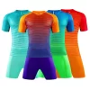 Full set latest design 100% POLYESTER training wear soccer uniform